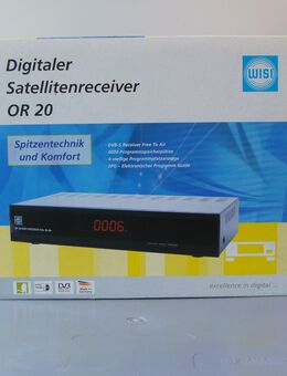WISI Digitaler Satellitenreceiver OR 20 - Waldbreitbach