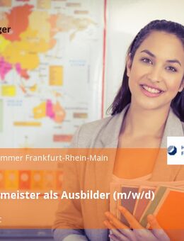 Zimmerermeister als Ausbilder (m/w/d) - Weiterstadt