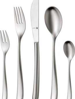 WMF Besteck-Set Vision (30-tlg), 6 Personen, Cromargan® Edelstahl Rostfrei, ergonomisch, Cromargan protect