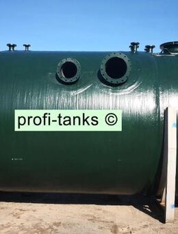 P135 gebrauchter 46.000 L Polyestertank Rapsöltank Molketank Wassertank GFK-Tank Lagerbehälter Regenauffangtank Flüssigfuttertank Melassetank Zisterne - Hillesheim (Landkreis Vulkaneifel)