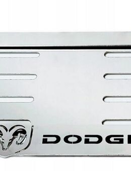 Metall Kennzeichenhalter für kleine Kennzeichen - Dodge - Ingolstadt