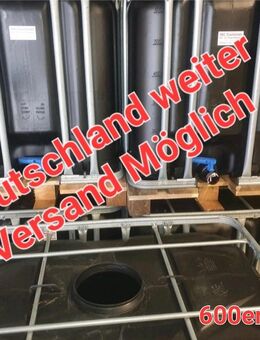 IBC-Container 600L Schwarz mit 225 mm Öffnung oben - Ranstadt