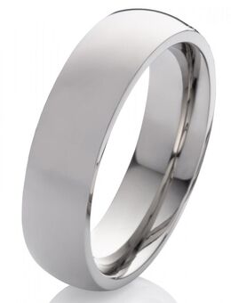 Herrenring Titanring T191E ohne Stein mit gratis Gravur - Aholming