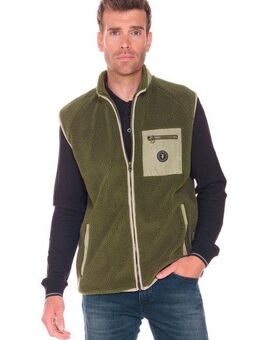 Le Temps Des Cerises Fleeceweste RUDY mit praktischen Reißverschlusstaschen