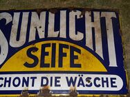Sunlicht Seife Werbeschild Metall Emailen Schild Rarität 118cm 1930 Wehrmacht - Unterlüß