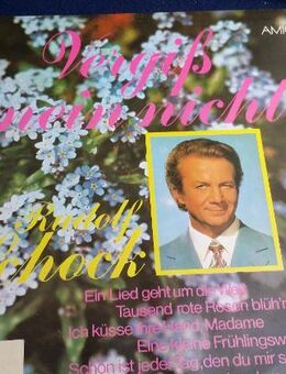 Schallplatte Vergiß mein nicht RUDOLF SCHOCK - Berlin Lichtenberg