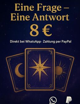 1 Frage = 1 Antwort | Kartenlegen + Energiearbeit - Stuttgart Zentrum