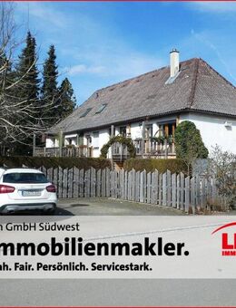 Zentrale Stadtlage! Wohlfühl-Oase mit drei Wohneinheiten und herrlichem Garten - Pfullendorf