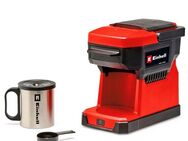 Einhell Kaffeepadmaschine Power X-Change TE-CF 18 Li-Solo, 0,24l Kaffeekanne, Korbfilter