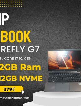 HP Zbook Firefly 14 G7,Intel i7-10610U,32GB Ram,512GB NVME - Frankfurt (Main) Griesheim