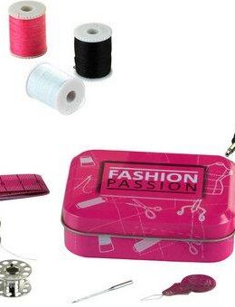 Klein Kinder-Nähmaschine Fashion Passion, batteriebetrieben