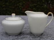 Porzellan Milch- / Sahnekännchen & Zuckerdose mit Deckel THURINGIA von KAHLA - Zeuthen