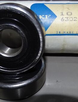 SKF 6302-2RS1 / QE6 15x42x13mm abgedeckte Rillenkugellager 9Stck - Spraitbach