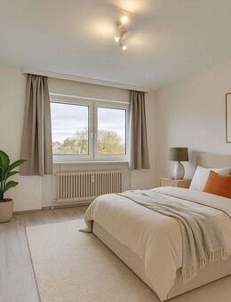 Renovierte 2-Zi.-Whg. in Harrislee - 57 m², praktische Raumaufteilung & Westbalkon mit Abendsonne! - Harrislee