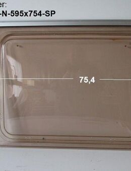 Original Wohnwagenfenster ca 59,5 x 75,4 Roxite 80 D401 (ca BJ 1990-2000) - neue Lagerware mit Kleber-Resten - Sonderpreis - Schotten Zentrum