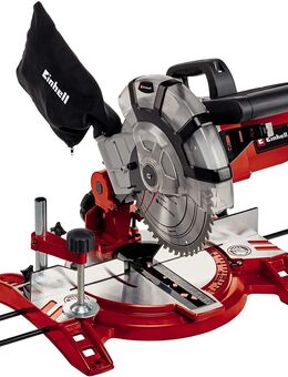 Einhell Kapp Gehrungssäge TC-MS 2112 (1600 W, Sägeblatt Ø 210 mm, Schnittbreite 120 mm, schwenkbarer Sägekopf) - Wuppertal