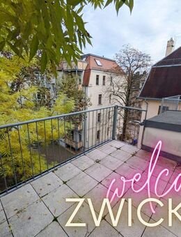 ++ wunderschöne 2-Raum-Wohnung mit großem Balkon & Einbauküche in Zentrumsnähe ++ - Zwickau