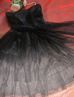 NEU * Black swan * Ballerina- Style * Cocktail * Abend * Ausgeh * Bustier * Chiffon * Mesh * Tüll * Mini- Kleid "H&M" Gr. 34- 36/ XS- S * schwarz * Gothic * - Riedlingen