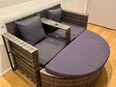 Rattan Lounge, 2 Sitzer, Sitzgruppe Garten in 8903