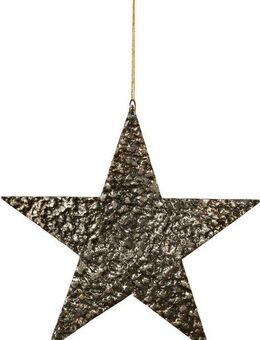 Creativ deco Dekostern Weihnachtsstern, Weihnachtsdeko, 3 St., aus Aluminium, Hängedekoration, 3er Set, Ø ca. 27 cm