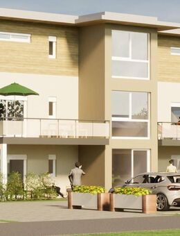 Neubau! Hochwertige Erdgeschosswohnung mit Gartenanteil in zentraler Lage von Haltern am See! - Haltern (See)