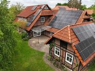 Traumhaft schönes Fachwerkhaus + großes Nebengebäude + Photovoltaikanlage + Garage + ruhige Lage - Müden (Aller)