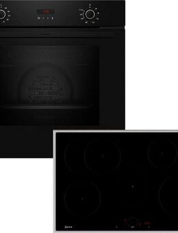 NEFF Backofen-Set BX48PIB0, mit Teleskopauszug nachrüstbar, Pyrolyse-Selbstreinigung, mit pyrolytischer Selbstreinigung