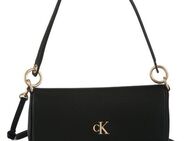 Calvin Klein Jeans Schultertasche MINIMAL MONOGRAM SHOULDER POUCH, Umhängetasche, Damen Handtasche, Henkeltasche mit CK-Logo