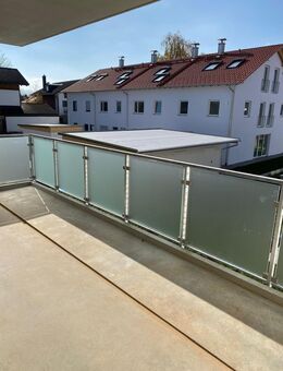 4- Zi.-Neubauwohnung im 1. OG mit Balkon, in ruhiger Lage, am nördlichen Ortsrand von Bad Aibling - Bad Aibling
