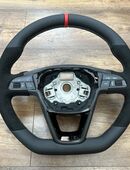 ❌Seat Leon 5F Ibiza 6P Toledo Cupra FR Lenkrad neu Beziehen A88❌ in 30926