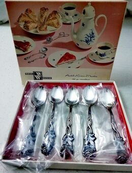 versilberte Löffel, Besteck, NEU, Geschenk - Essen