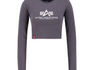 Alpha Industries Sweater Alpha Industries Women - Longsleeves Basic Cropped Longsleeve W