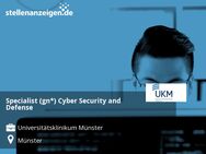 Specialist (gn*) Cyber Security and Defense - Münster