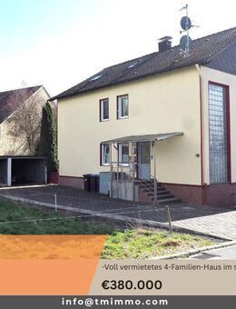 Voll vermietetes 4-Familien-Haus im schönsten Teil der Eifel - Berndorf