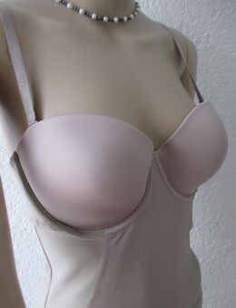 NEU mit ETIKETT * ⁣Pinup- Style * natürlich geformt * Naturel Forming * Shapewear * Bauchweg * Body * Einteiler "ESPRIT" Original * Gr. 36- 38/ S * 75C Cup * haut * nude * taupe * - Riedlingen
