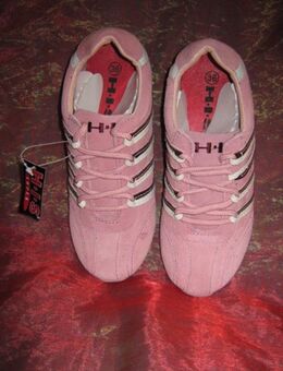 NEU mit ETIKETT * Sport * Turn * Freizeit * Echt Leder * Sneakers * Shoes * Schuhe "H.I.S" Gr. 36/ 3 * rosé * - Riedlingen