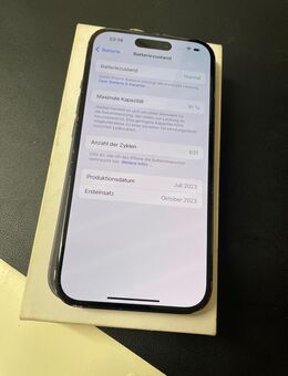 Apple iPhone 15 64GB Black - Gütersloh