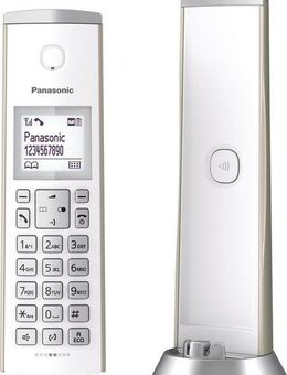 Panasonic KX-TGK220 Schnurloses DECT-Telefon (Mobilteile: 1, 4 Wege Navigationstaste)