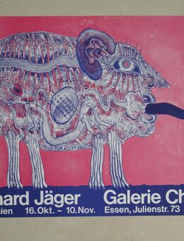 11 Plakate 1969 und 1970, Albers, Jäger, Gassebner, Kramer, Sander, Reimer, Jochims, Neue Gruppe Münster 60 - Coesfeld