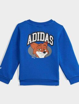 adidas Originals Trainingsanzug CREW SET (2-tlg), für Babys, zweiteiliges Set, aus French Terry, pflegeleicht