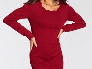 Laura Scott Strickkleid kurzes Kleid, figurbetont, aus Viskosemischung - NEUE FARBEN