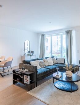 Balkon, Aufzug, Stellplatz: 3-Zimmer-Wohnung im NEUBAU-Quartier - Insel Eiswerder direkt am Wasser - Berlin