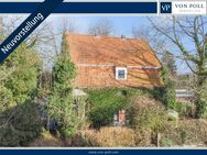 Wohnen mit Charakter - EFH im Stil einer Villa mit Kamin und Gartenteich in ruhiger Stadtrandlage - Norden