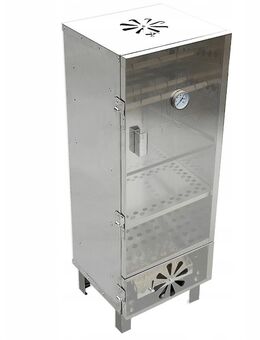 Räucherofen Raucherofen freistehend Edelstahl – XXXL Starter-Set Set452 - Wuppertal