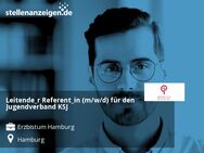 Leitende_r Referent_in (m/w/d) für den Jugendverband KSJ - Hamburg