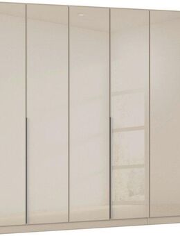 rauch Drehtürenschrank Kleiderschrank Kleiderschränke Schrank Garderobe AGORDO mit Glasfront (in zwei Griff-Farben) durchdachte Innenausstattung, in 6 Breiten und 2 Höhen MADE IN GERMANY