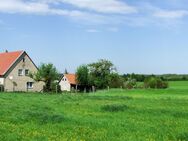 FINCA STIL-Landhaus in die Prignitz mit ca 213m² + ausbaureserve bis zu 345m2 ca 2.136 m² Grundstück in Traumlage, umgeben von Natur - Plattenburg