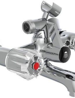 Schütte Wannenarmatur Savino Mischbatterie Badewanne, Wasserhahn Bad, Wannenarmatur in Chrom