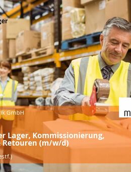 Mitarbeiter Lager, Kommissionierung, Versand & Retouren (m/w/d) - Gronau (Westfalen)