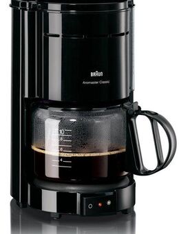 Braun Filterkaffeemaschine Aromaster Classic KF 47/1, Papierfilter 1x4